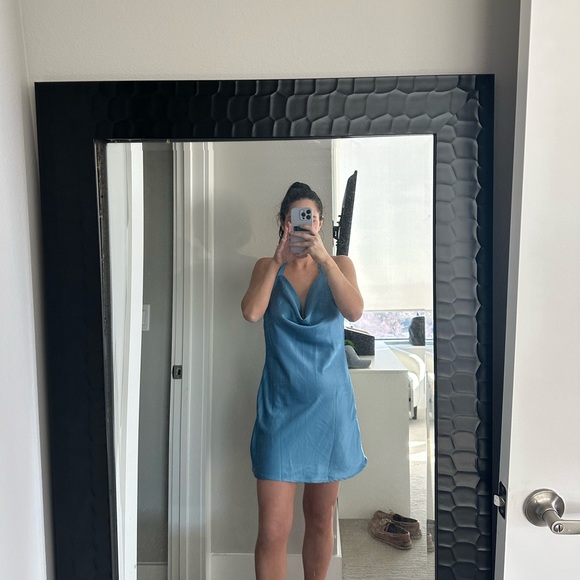 Dresses Canton Walker Satin Mini Dress Halter M Poshmark